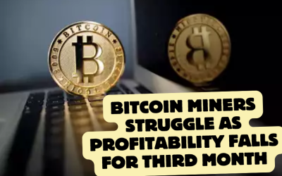 Bitcoin Miners Struggle as Profitability Falls for Third Month