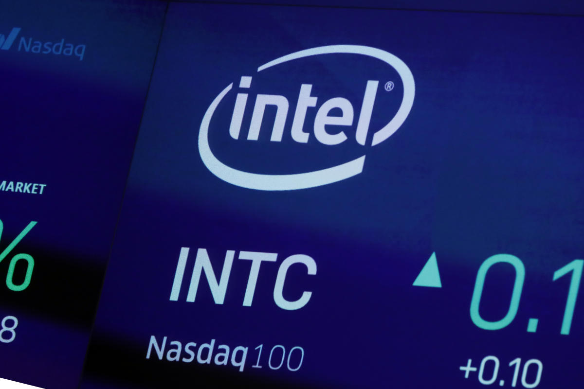 Intel stock rises on report of Broadcom, TSMC exploring deals that would split up chipmaker